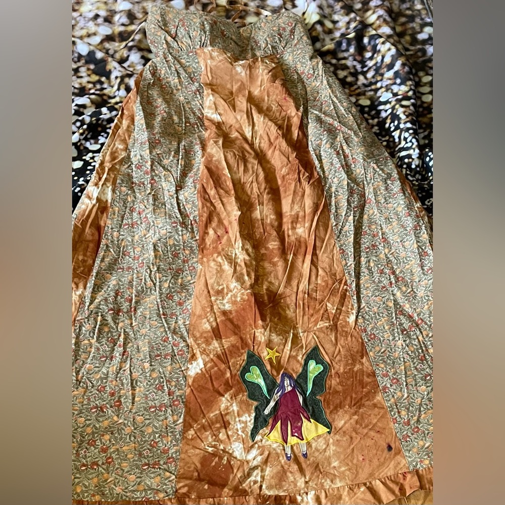 Hand made one of a kind hippie dress